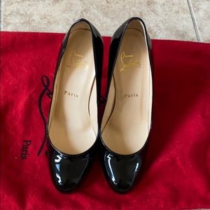 Christian Louboutin simple pump 100